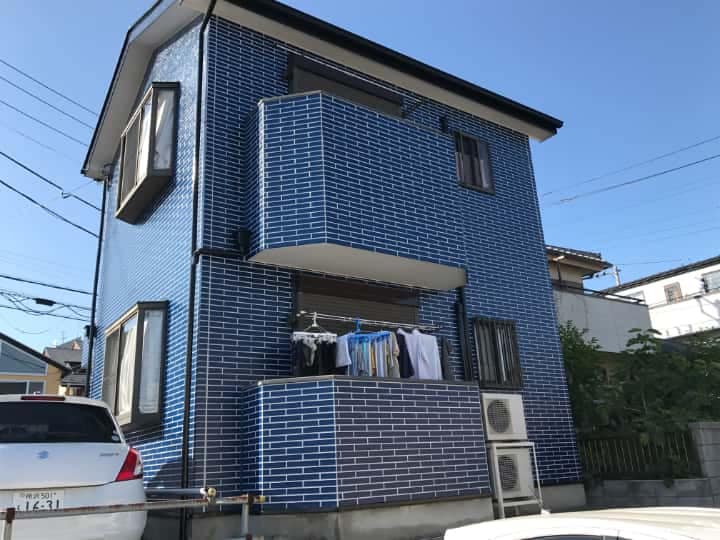 施工完了時の様子|CHIKAZAWA|所沢市、狭山市、川越市、東村山市の地域密着型施工会社|外壁工事、屋根工事、塗装工事、雨樋工事、内装工事を中心とした施工・修理・修繕が得意な職人集団です!所沢市、狭山市、川越市、東村山市のお客様とお客様の住まいについて一緒に考えるアットホームな施工会社です。