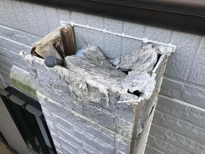 施工前の写真|CHIKAZAWA|所沢市、狭山市、川越市、東村山市の地域密着型施工会社|外壁工事、屋根工事、塗装工事、雨樋工事、内装工事を中心とした施工・修理・修繕が得意な職人集団です!所沢市、狭山市、川越市、東村山市のお客様とお客様の住まいについて一緒に考えるアットホームな施工会社です。