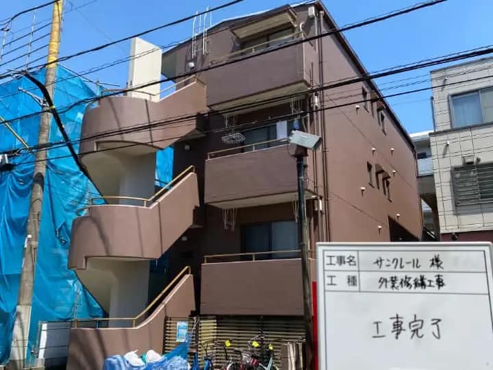 施工完了時の様子|CHIKAZAWA|所沢市、狭山市、川越市、東村山市の地域密着型施工会社|外壁工事、屋根工事、塗装工事、雨樋工事、内装工事を中心とした施工が得意な職人集団です!所沢市、狭山市、川越市、東村山市のお客様とお客様の住まいについて一緒に考えるアットホームな施工会社です。