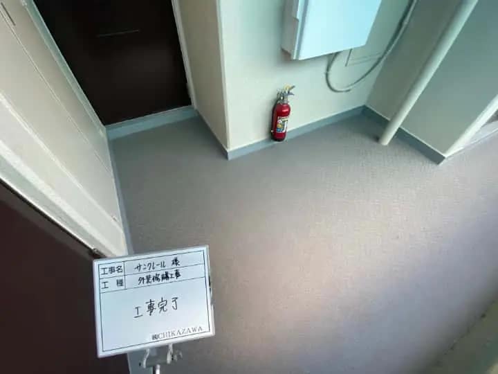 施工完了時の様子|CHIKAZAWA|所沢市、狭山市、川越市、東村山市の地域密着型施工会社|外壁工事、屋根工事、塗装工事、雨樋工事、内装工事を中心とした施工が得意な職人集団です!所沢市、狭山市、川越市、東村山市のお客様とお客様の住まいについて一緒に考えるアットホームな施工会社です。