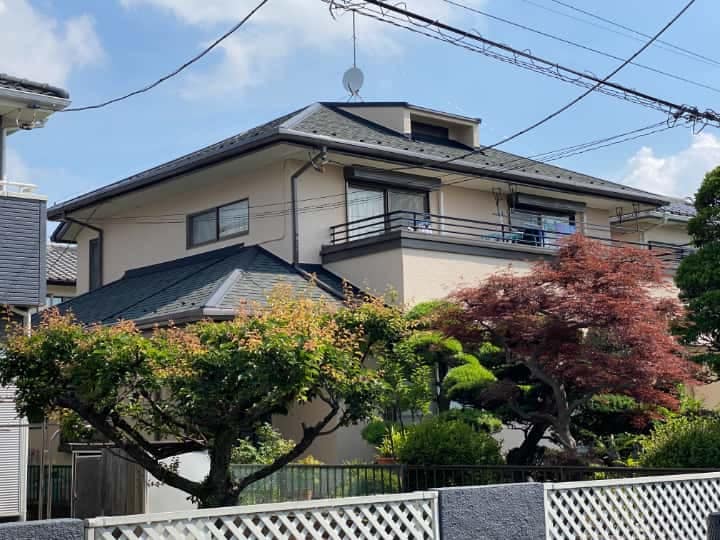 施工完了時の様子|CHIKAZAWA|所沢市、狭山市、川越市、東村山市の地域密着型施工会社|外壁工事、屋根工事、塗装工事、雨樋工事、内装工事を中心とした施工が得意な職人集団です!所沢市、狭山市、川越市、東村山市のお客様とお客様の住まいについて一緒に考えるアットホームな施工会社です。