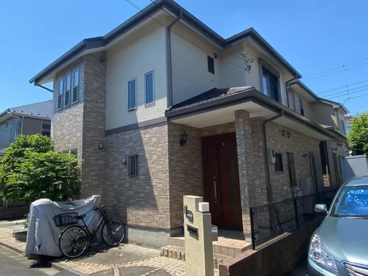 施工比較写真|CHIKAZAWA|所沢市、狭山市、川越市、東村山市の地域密着型施工会社|外壁工事、屋根工事、塗装工事、雨樋工事、内装工事を中心とした施工・修理・修繕が得意な職人集団です!所沢市、狭山市、川越市、東村山市のお客様とお客様の住まいについて一緒に考えるアットホームな施工会社です。