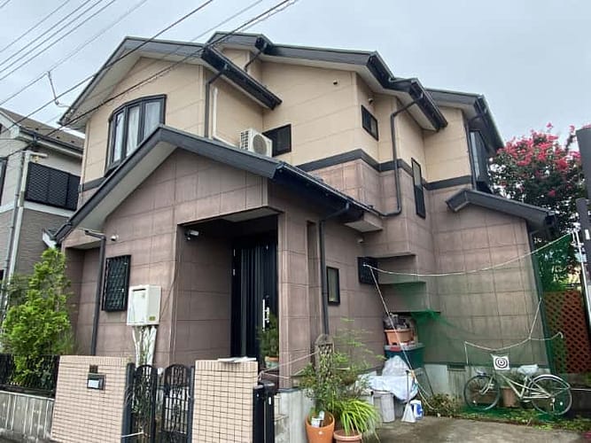 所沢市|当社推奨塗料+外構門扉取替で劣化改善!外装塗装修繕工事|屋根塗装工事|外壁塗装工事|CHIKAZAWA|所沢市、狭山市、川越市、東村山市の地域密着型施工会社|外壁工事、屋根工事、塗装工事、雨樋工事、内装工事を中心とした施工が得意な職人集団です!所沢市、狭山市、川越市、東村山市のお客様とお客様の住まいについて一緒に考えるアットホームな施工会社です。