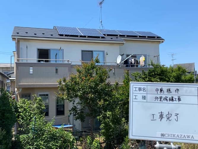 川越市|屋根に上りたがる飛び込み営業の理由|塗装工事の費用相場、施工事例もご紹介!01|屋根塗装工事|外壁塗装工事|CHIKAZAWA|所沢市、狭山市、川越市、東村山市の地域密着型施工会社|外壁工事、屋根工事、塗装工事、雨樋工事、内装工事を中心とした施工が得意な職人集団です!所沢市、狭山市、川越市、東村山市のお客様とお客様の住まいについて一緒に考えるアットホームな施工会社です。