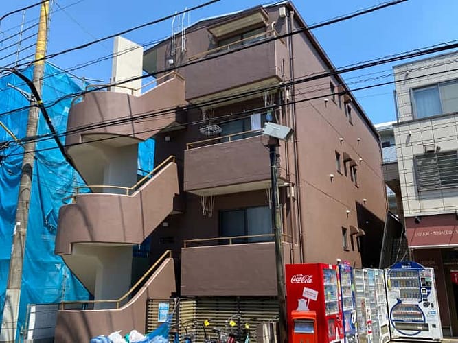 富士見市|マンション全体改修・当社による外装塗装