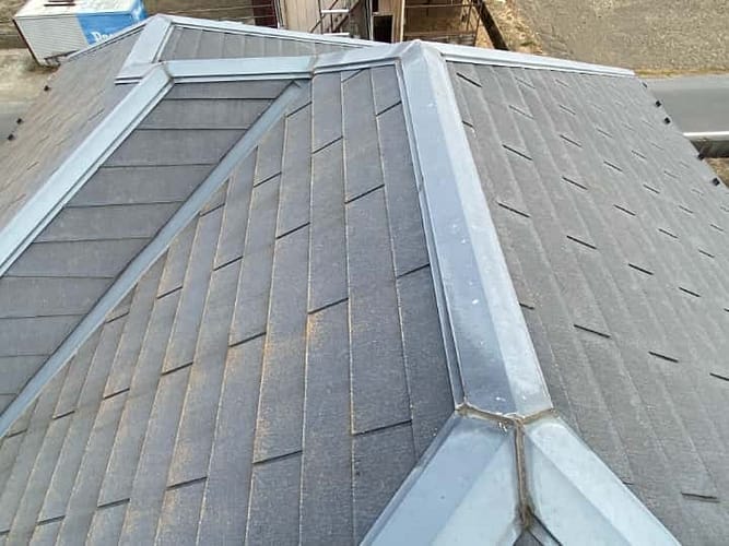 狭山市|外壁凸凹2色塗による外壁塗装