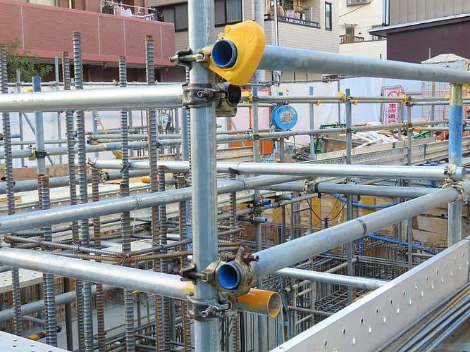 足場の種類|②単管足場